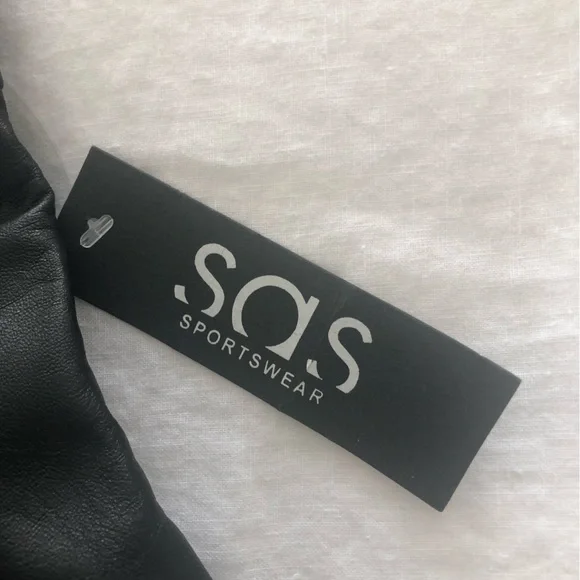 NWT S.A.S. 100% leather full skirt - Picture 3 of 10